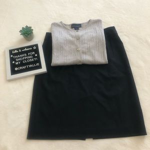 VTG Herman Geist Silver Cardigan ❄️ Women’s Small